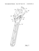 Adjustable Wrench with Reinforcing Device diagram and image