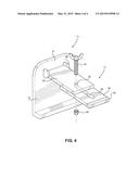 Shelf attachment for flat panel displays diagram and image