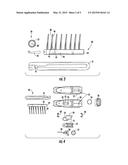 HAIR DETANGLER COMB diagram and image