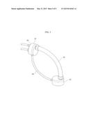 HEAT CONVEYING STRUCTURE FOR ELECTRONIC DEVICE diagram and image