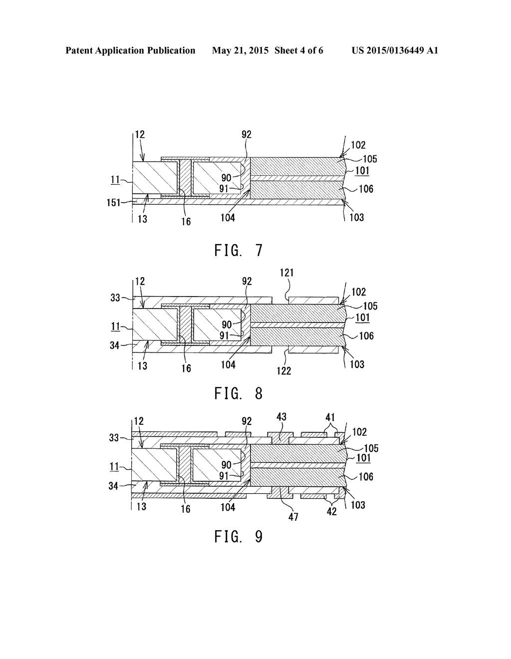 MULTILAYERED WIRING SUBSTRATE - diagram, schematic, and image 05