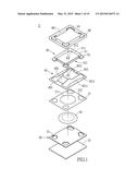 THIN PUSH BUTTON STRUCTURE diagram and image