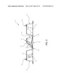 Packaging for Arcuate Orthopedic Implants Such as a Size Varying Series of     Femoral Components for Artificial Knee Joints diagram and image