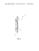 Packaging for Arcuate Orthopedic Implants Such as a Size Varying Series of     Femoral Components for Artificial Knee Joints diagram and image