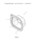 Packaging for Arcuate Orthopedic Implants Such as a Size Varying Series of     Femoral Components for Artificial Knee Joints diagram and image