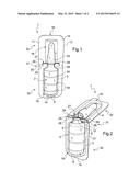 UNITARY PACKAGING FOR ONE CONTAINER FILLED WITH A LIQUID PHARMACEUTICAL     PRODUCT diagram and image