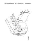 Container Having Tracks With Rounded Edges To Facilitate Movement of     Dunnage Supports diagram and image