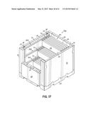 Container Having Tracks With Rounded Edges To Facilitate Movement of     Dunnage Supports diagram and image