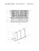 STAND FOR STORING AND/OR TRANSPORTING GLASS PANELS OF LARGE DIMENSIONS diagram and image
