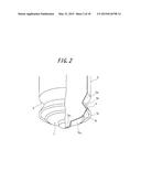 SYNTHETIC RESIN CONTAINER HAVING INVERTED, FOLDED BACK BOTTOM WALL diagram and image