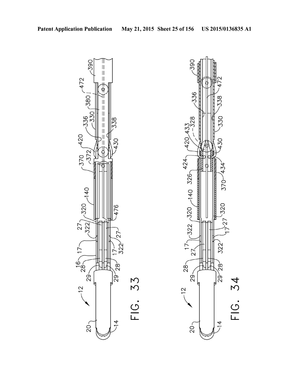 SURGICAL STAPLER WITH FLOATING ANVIL - diagram, schematic, and image 26