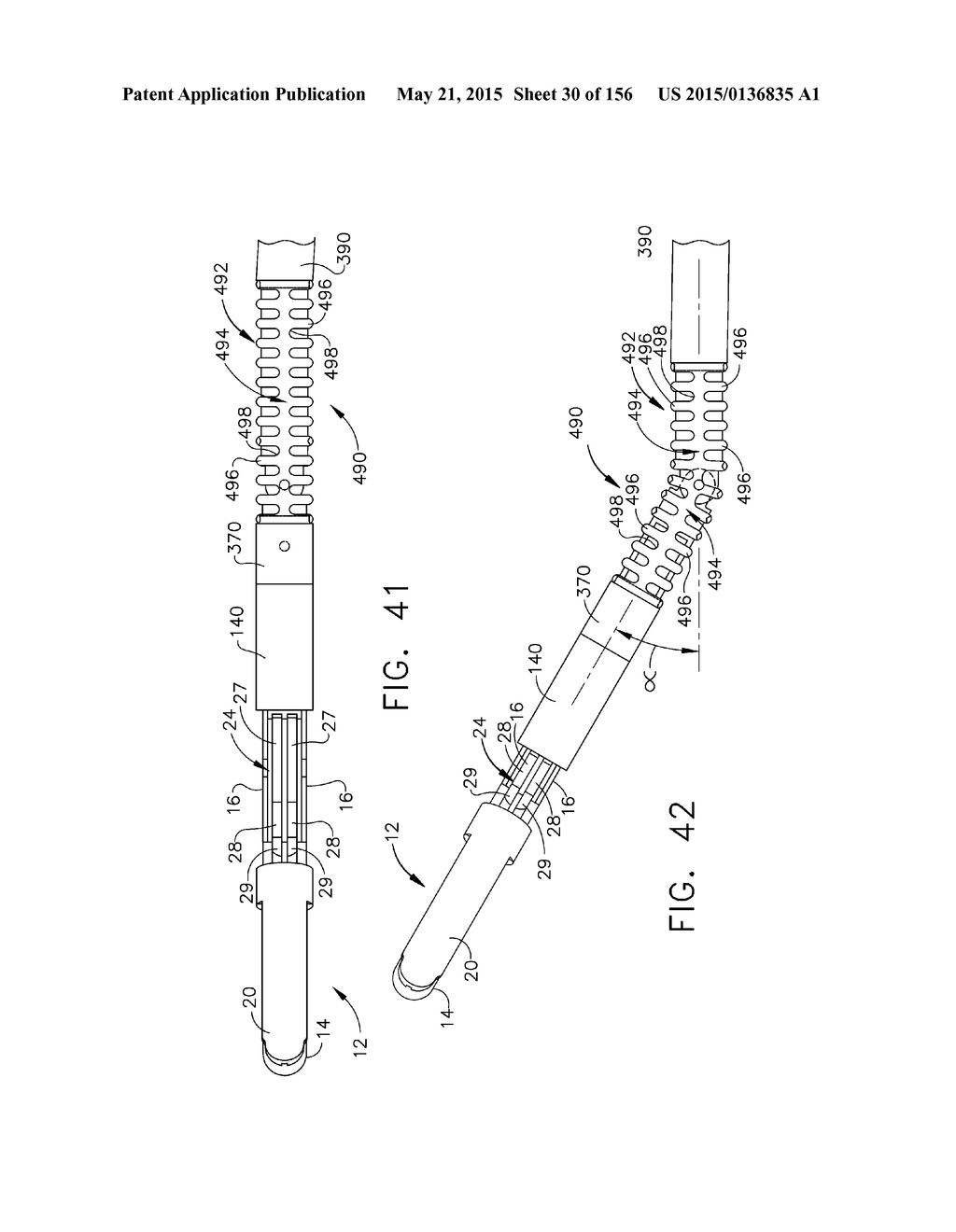 SURGICAL STAPLER WITH FLOATING ANVIL - diagram, schematic, and image 31