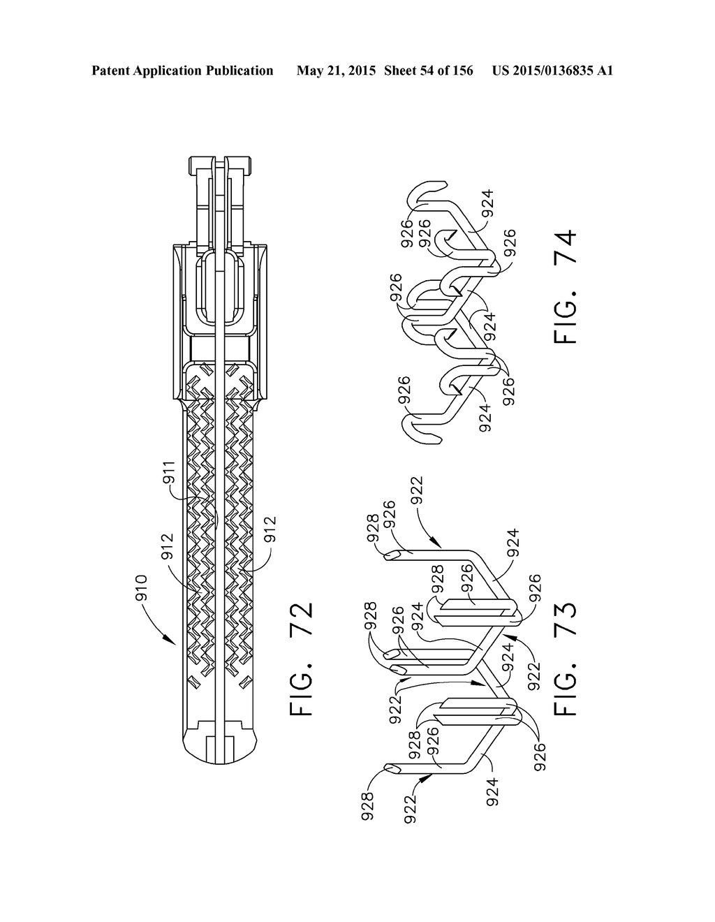 SURGICAL STAPLER WITH FLOATING ANVIL - diagram, schematic, and image 55