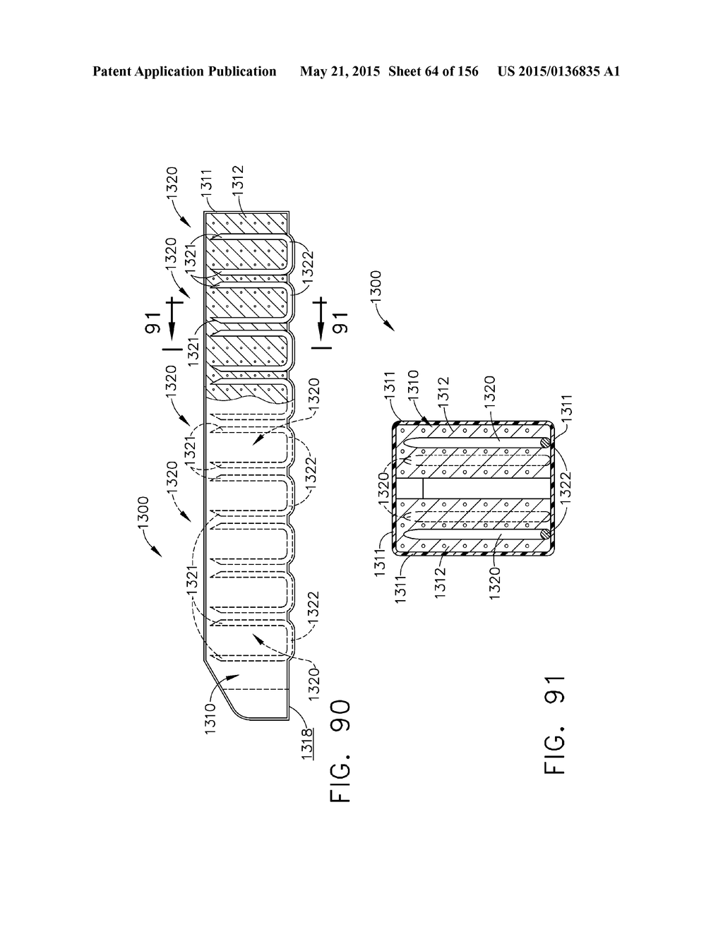 SURGICAL STAPLER WITH FLOATING ANVIL - diagram, schematic, and image 65