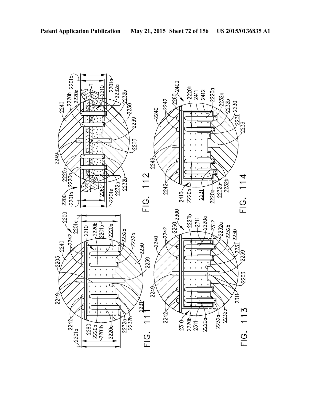 SURGICAL STAPLER WITH FLOATING ANVIL - diagram, schematic, and image 73