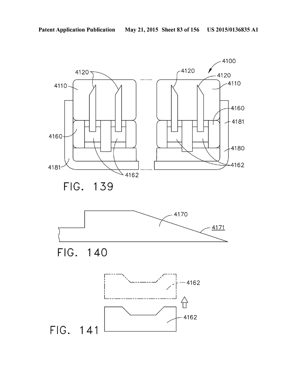 SURGICAL STAPLER WITH FLOATING ANVIL - diagram, schematic, and image 84