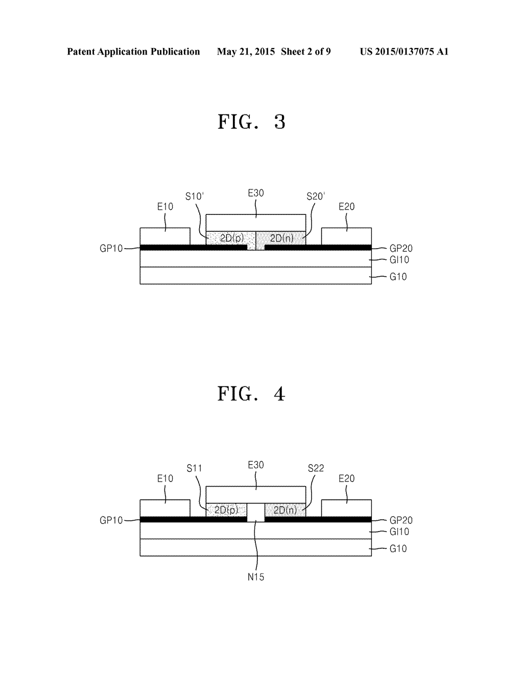 INVERTER INCLUDING TWO-DIMENSIONAL MATERIAL, METHOD OF MANUFACTURING THE     SAME AND LOGIC DEVICE INCLUDING INVERTER - diagram, schematic, and image 03