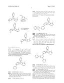 TRIPTYCENE DERIVATIVES HAVING SYMMETRIC OR ASYMMETRIC SUBSTITUENTS AND     ORGANIC LIGHT EMITTING  DIODE USING THE SAME diagram and image