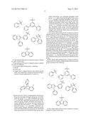 TRIPTYCENE DERIVATIVES HAVING SYMMETRIC OR ASYMMETRIC SUBSTITUENTS AND     ORGANIC LIGHT EMITTING  DIODE USING THE SAME diagram and image