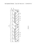 METHOD OF FABRICATING A DISPLAY DEVICE WITH STEP CONFIGURATION IN THE     INSULATING LAYER diagram and image