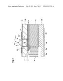 COMPONENT HAVING A VIA AND METHOD FOR MANUFACTURING IT diagram and image