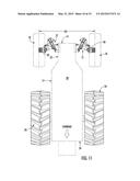 Land Vehicle Steering System Including Selective Inboard and Outboard     Wheels Adjustment diagram and image