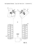 Land Vehicle Steering System Including Selective Inboard and Outboard     Wheels Adjustment diagram and image