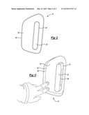 DOOR HANDLE SYSTEM FOR AN AUTOMOTIVE VEHICLE diagram and image