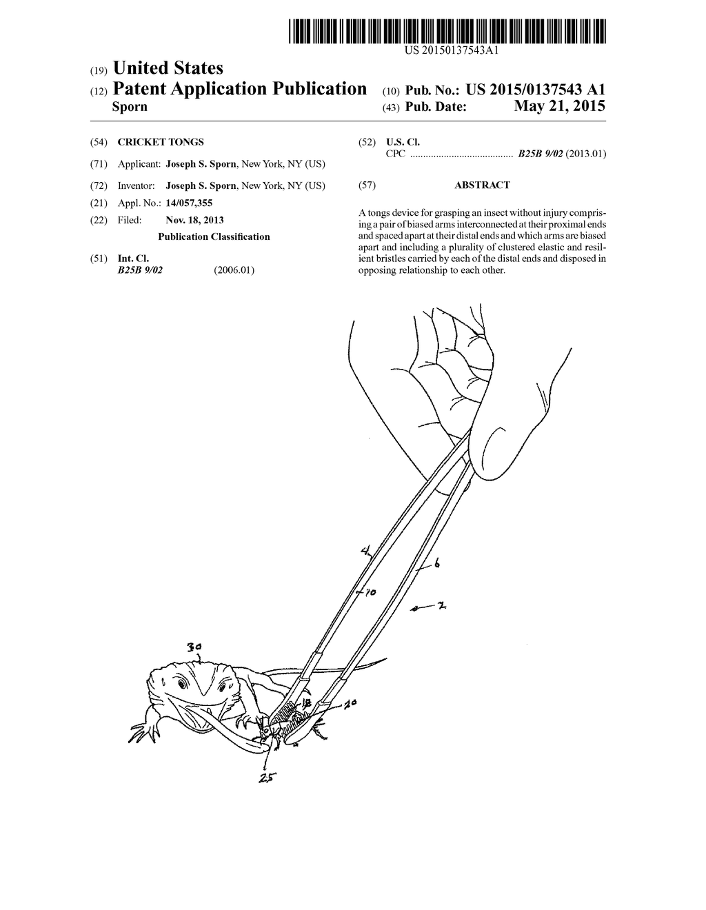 Cricket Tongs - diagram, schematic, and image 01