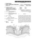 ASSEMBLY INCLUDING A COMPRESSION-MOLDED COMPOSITE COMPONENT HAVING A     SANDWICH STRUCTURE WITH A CELLULOSE-BASED CORE AND AT LEAST ONE FASTENER     COMPONENT diagram and image