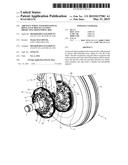 AIRCRAFT WHEEL WITH ROTATIONAL DRIVE ATTACHED TO CLEVISES PROJECTING FROM     WHEEL RIM diagram and image