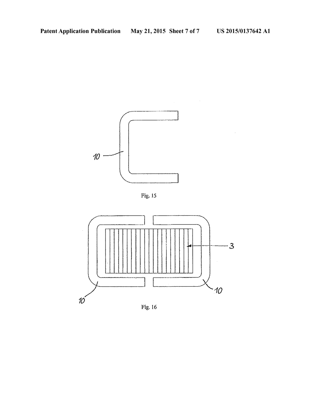 MAGNETIC BEARING AND METHOD FOR MOUNTING A FERROMAGNETIC STRUCTURE AROUND     A CORE OF A MAGNETIC BEARING - diagram, schematic, and image 08