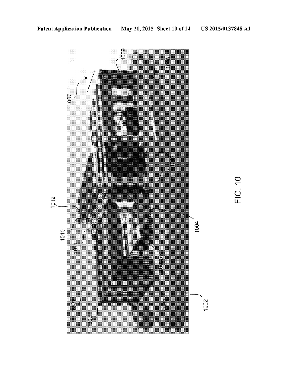 INTERCONNECT FOR TRANSMITTING SIGNALS BETWEEN A DEVICE AND A TESTER - diagram, schematic, and image 11