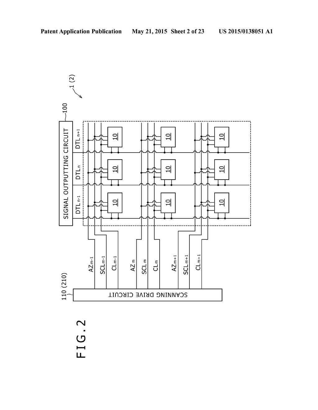 SCANNING DRIVE CIRCUIT AND DISPLAY DEVICE INCLUDING THE SAME - diagram, schematic, and image 03