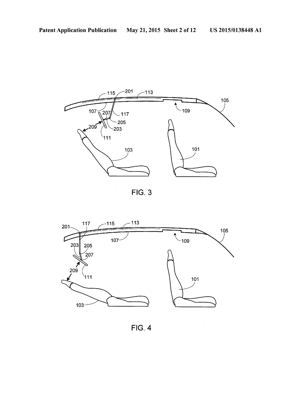 Adjustable Display System for Vehicular Use - diagram, schematic, and image 03