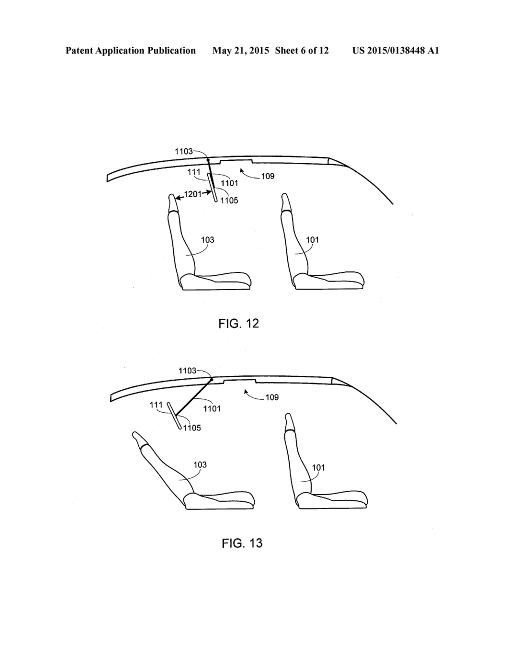 Adjustable Display System for Vehicular Use - diagram, schematic, and image 07