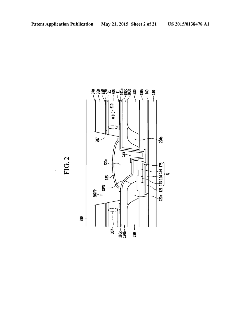 LIQUID CRYSTAL DISPLAY AND METHOD OF MANUFACTURING THE SAME - diagram, schematic, and image 03