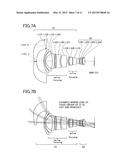 LENS FOR PROJECTION, AND IMAGE DISPLAY DEVICE diagram and image