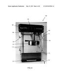 POPCORN MACHINES WITH LIGHTING EFFECTS AND METHODS OF USING THE SAME diagram and image