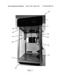 POPCORN MACHINES WITH LIGHTING EFFECTS AND METHODS OF USING THE SAME diagram and image