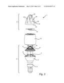 LIGHTING DEVICE HAVING A LIGHT SOURCE HEAT SINK ARRANGED SEPARATE FROM A     DRIVER diagram and image