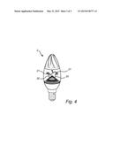 LIGHTING DEVICE HAVING A LIGHT SOURCE HEAT SINK ARRANGED SEPARATE FROM A     DRIVER diagram and image