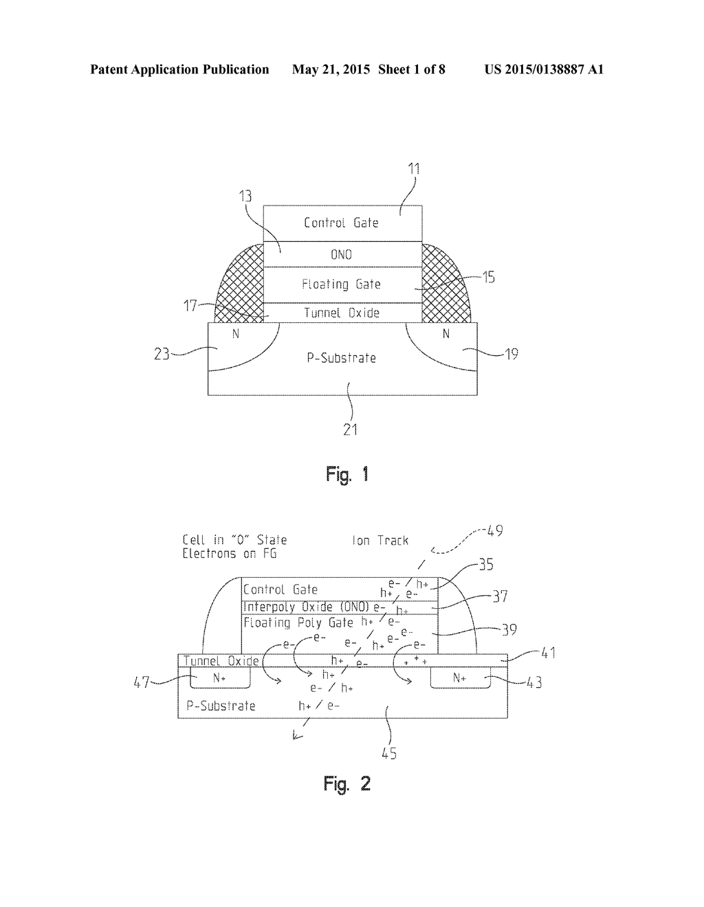 METHOD AND SYSTEM FOR IMPROVING THE RADIATION TOLERANCE OF FLOATING GATE     MEMORIES - diagram, schematic, and image 02