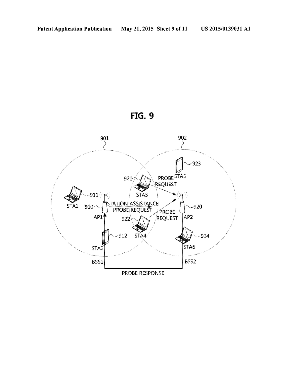 METHOD FOR DISCOVERING NEIGHBOR NODE IN WIRELESS LOCAL AREA NETWORK - diagram, schematic, and image 10