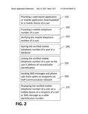 Communication system and method for making telephone calls over the     internet diagram and image