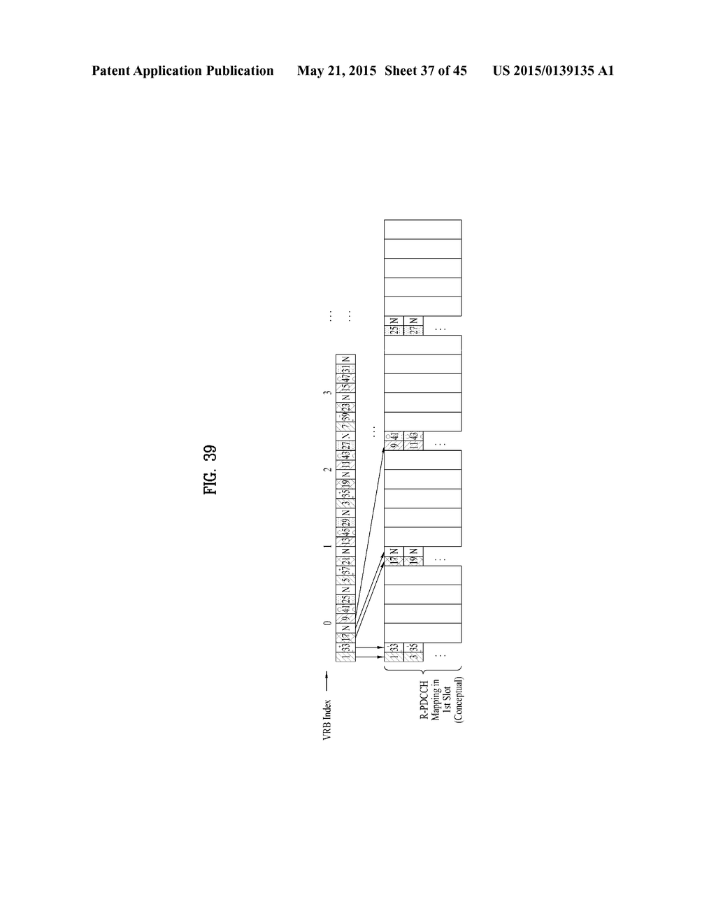 METHOD FOR ALLOCATING RESOURCES IN A WIRELESS COMMUNICATION SYSTEM AND A     DEVICE FOR THE SAME - diagram, schematic, and image 38