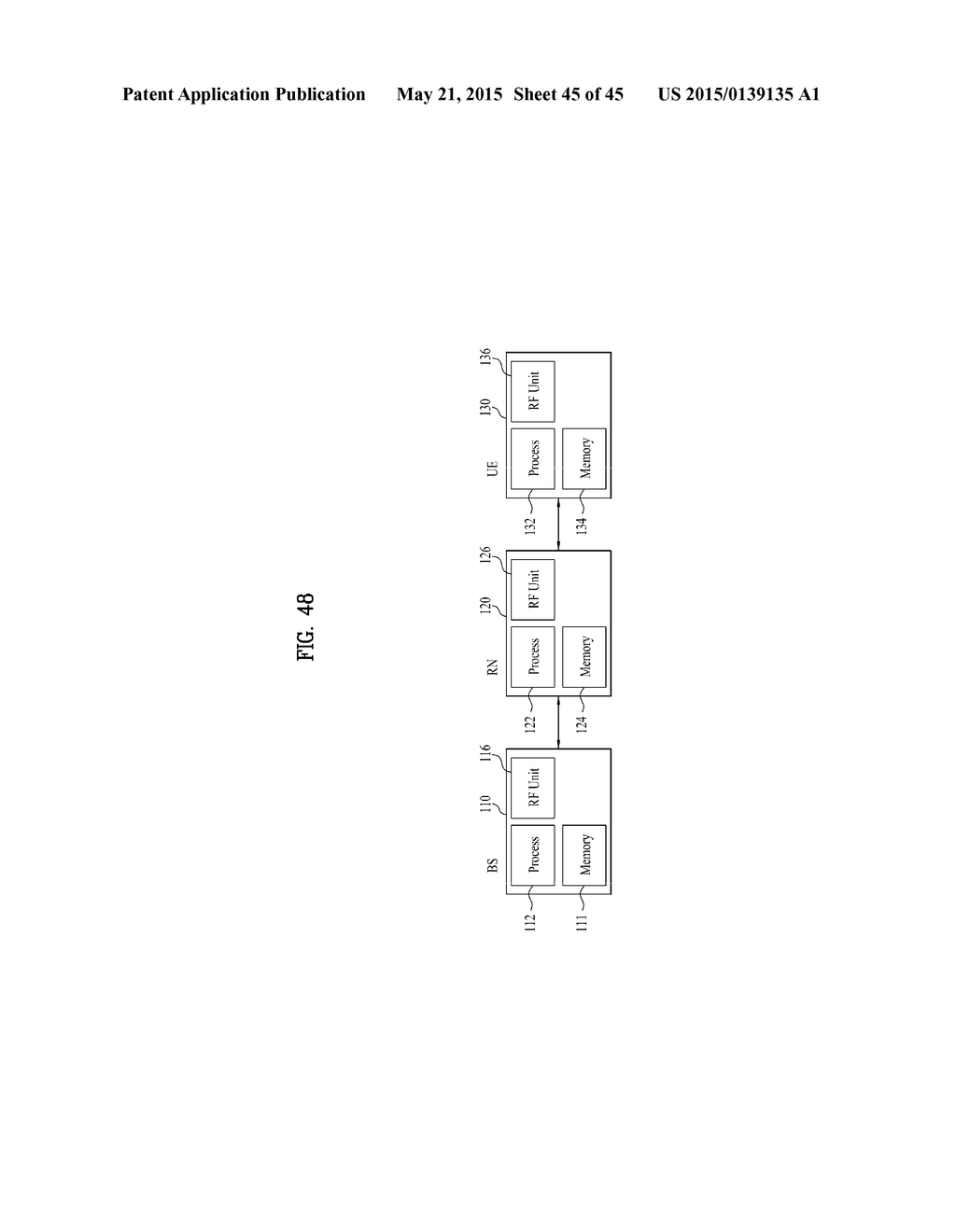 METHOD FOR ALLOCATING RESOURCES IN A WIRELESS COMMUNICATION SYSTEM AND A     DEVICE FOR THE SAME - diagram, schematic, and image 46