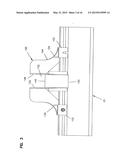 OPTICAL CABLE EXIT TROUGH diagram and image