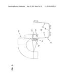 OPTICAL CABLE EXIT TROUGH diagram and image