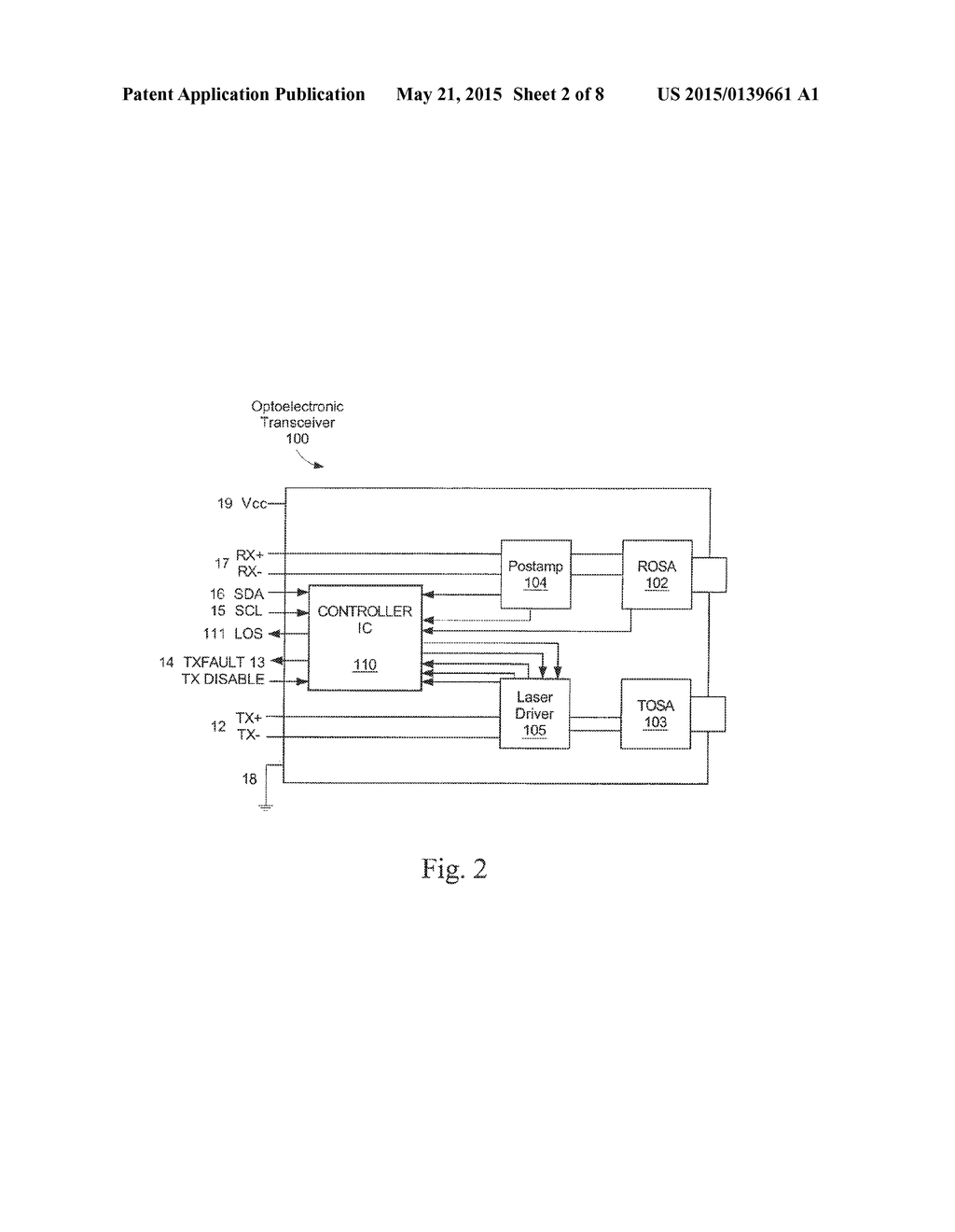 Method of Monitoring an Optoelectronic Transceiver with Multiple Flag     Values for a Respective Operating Condition - diagram, schematic, and image 03